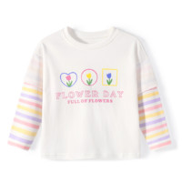 Yobeyi 优贝宜 Y28399810-04 女童T恤 FLOWER 100cm