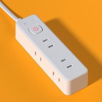 酷小样 小小样系列 迷你插排 白色 六位二孔