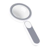 MIXOUT MX-G80 手持式高倍放大镜 85mm 白色