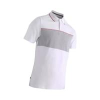 DECATHLON 迪卡侬 520系列 男子POLO衫 8556153 雪白/灰色 XL