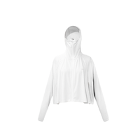 VVC 女士连帽防嗮外套 1149 冰川白