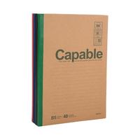 M&G 晨光 Capable系列 APYJP550 纸质笔记本 B5 40张 混色 4本装