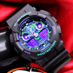 casio卡西欧ga100bl1adr海洋之心海神限量黑武士手表