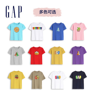 Gap 盖璞 男童短袖T恤