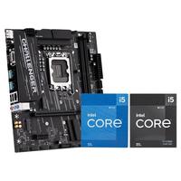 intel/英特尔 i5-12490F CPU + 铭瑄挑战者 Z690M 主板