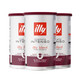88VIP：illy 意利 阿拉比卡深度烘焙手冲意式咖啡粉 200g*3罐