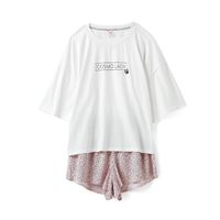 COSMO LADY 都市丽人 女士短袖短裤家居服套装