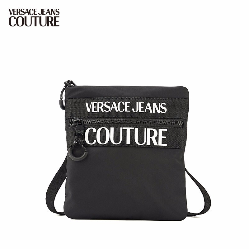 范思哲Versace Jeans Couture奢侈品男包 男士单肩背包 E1YZAB64-71593 899黑色 U