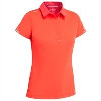 DECATHLON 迪卡侬 女子POLO衫 红色 XL