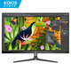 KOIOS 科欧斯 K2722UE 27英寸4K广色域 IPS窄边框 HDR Type-C设计家用专业显示器 黑色