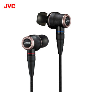 JVC 杰伟世 HA-FW001 入耳式动圈有线耳机 黑色 3.5mm