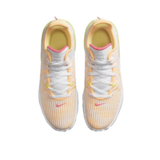 NIKE 耐克 Lebron Witness 6 EP 男子篮球鞋 DC8994-101 白橙色 40.5