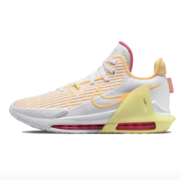 NIKE 耐克 Lebron Witness 6 EP 男子篮球鞋 DC8994-101 白橙色 42.5