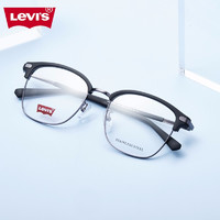 Levi's 李维斯 LS04038 磨砂黑合金眼镜框 防蓝光镜片