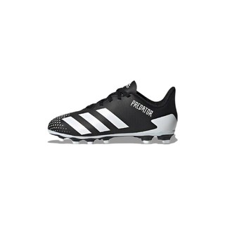 adidas 阿迪达斯 Predator 20.4 FXG 大童足球鞋 FW9221 黑色/白色 35