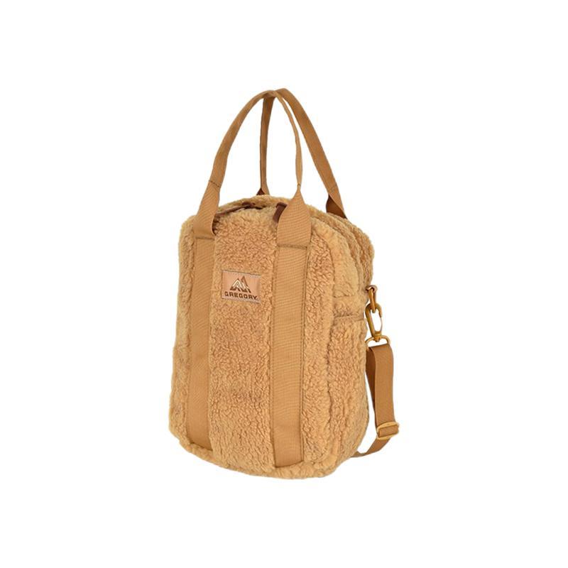 GREGORY 格里高利 摇粒绒系列 LONG PONG BAG 中性单肩包 棕色 7L