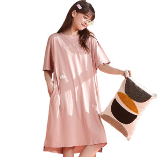 顶瓜瓜 女士睡裙 11622 粉色 XL