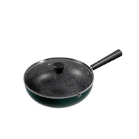 Midea 美的 喆物系列 MP-CJ28WoK311 炒锅(28cm、不粘、有涂层、铝合金、绿色)