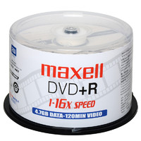 maxell 麦克赛尔 DVD+R 刻录碟片 影音