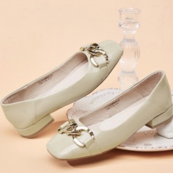 yearcon意尔康女士浅口方头小皮鞋1251za29664w