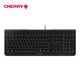 CHERRY 樱桃 KC1000有线键盘轻音办公商务家用键盘 黑色（白色这款同价）