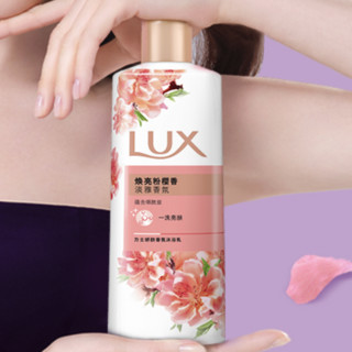 LUX 力士 娇肤香氛沐浴乳 焕亮粉樱香 400g