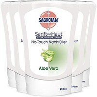 SAGROTAN No-Touch 补充装芦荟液体洗手液 5 包 5 × 250 毫升