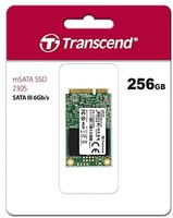 Transcend 创见 高速 256GB 内部 mSATA SSD SATA III(6Gb/s),用于*超极本、平板电脑或超薄服务