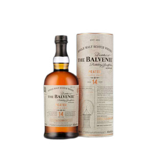 THE BALVENIE 百富 泥煤三桶 14年 苏格兰斯佩塞 单一麦芽 威士忌 洋酒 700mL