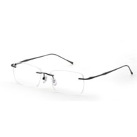 目匠 Q6320 纯钛眼镜框+防蓝光镜片