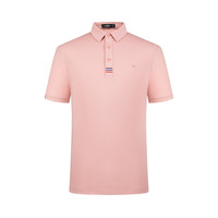 SEVEN 柒牌 男士短袖POLO衫 120T71290 桃红 4XL