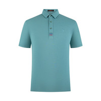 SEVEN 柒牌 男士短袖POLO衫 120T71290 湖蓝 XXXL