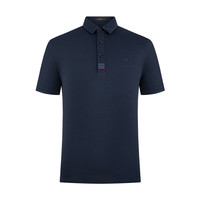 SEVEN 柒牌 男士短袖POLO衫 120T71290 藏青 XXXL