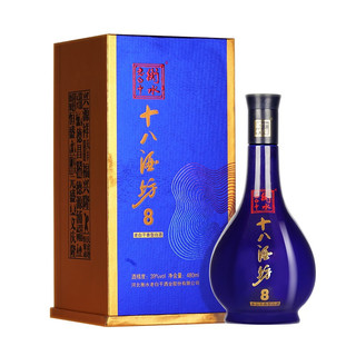 衡水老白干 十八酒坊 醇柔典范8 39%vol 老白干香型白酒 480ml 单瓶装