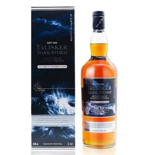 TALISKER 泰斯卡 单一麦芽 黑风暴 苏格兰威士忌 45.8%vol 1L