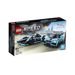 LEGO 乐高 Speed超级赛车系列 76898 松下捷豹赛车车队E级方程式GEN2和捷豹I-PACE eTROPHY