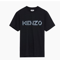 黑卡会员：KENZO 凯卓 男士Logo标志短袖T 恤