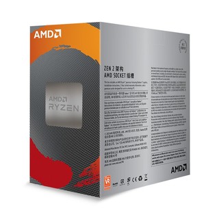 AMD 锐龙 R5-4600G CPU 3.7GHz 6核12线程