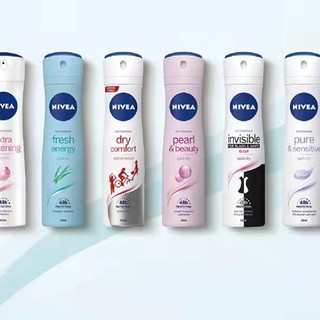 NIVEA 妮维雅 干爽舒适爽身气雾 150ml