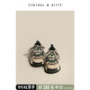 CENTRAL&KITTY 老爹鞋女春秋阿甘鞋 37 军绿色 BXZ0231