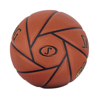 SPALDING 斯伯丁 PU篮球 77-007Y 棕色 7号/标准