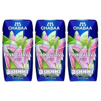 CHABAA 芭提娅 番石榴果汁 180ml*3瓶