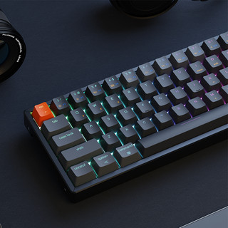 Keychron K12Z 61键 蓝牙双模机械键盘 灰色 佳达隆G轴青轴 RGB