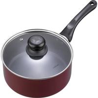 LINKFAIR 凌丰 LFDNG-BC16DC01 奶锅(16cm、铝合金、酱红色)