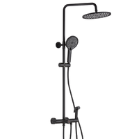 FAENZA 法恩莎 FE08L411MB 淋浴花洒套装 哑光黑