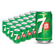 7-Up 七喜 7喜柠檬味碳酸汽水330ml×24罐装饮料饮品整箱七喜（包装随机发）
