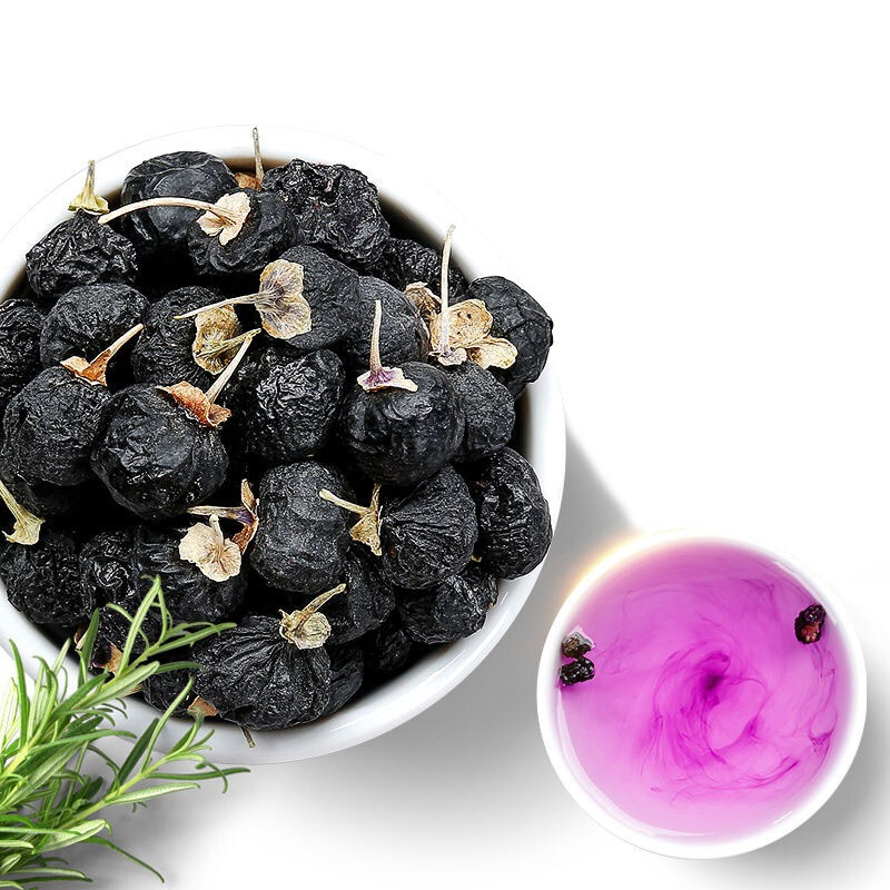 正品免洗黑枸杞 罐装净重500g*2罐