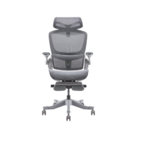 88VIP：YANXUAN 网易严选 星舰3D腰靠电脑椅 灰色