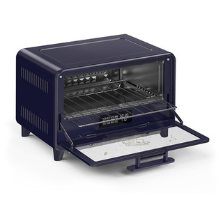 Bear 小熊 烤箱家用小型烘焙小烤箱多功能智能全自动烘焙面包电烤箱迷你DKX-C12F2（蓝色）