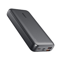 AUKEY 傲基科技 移动电源 18WPD快充 20000毫安时充电宝 适用于苹果华为超级快充 小米三星手机 PB-N74S 黑色